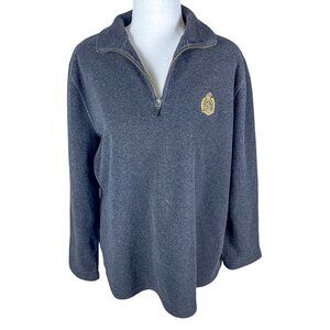 Vintage Lauren Ralph Lauren Embroidered Fleece Quarter Zip